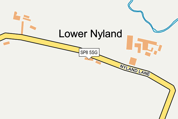SP8 5SG map - OS OpenMap – Local (Ordnance Survey)