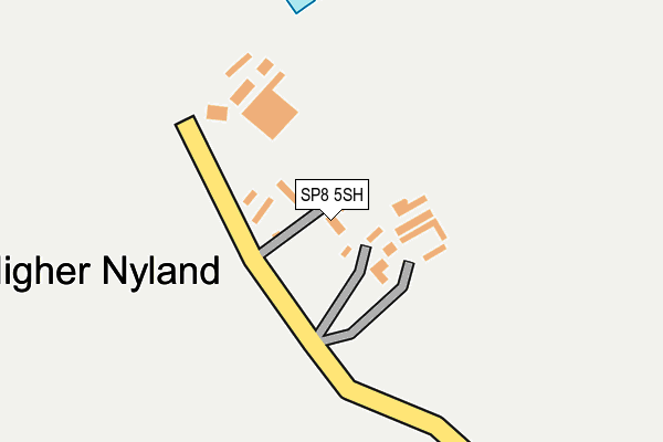 SP8 5SH map - OS OpenMap – Local (Ordnance Survey)