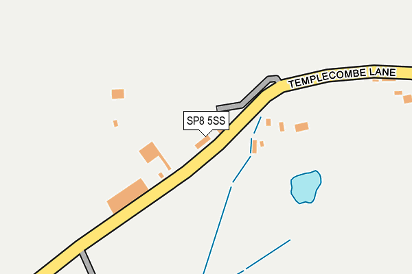 SP8 5SS map - OS OpenMap – Local (Ordnance Survey)