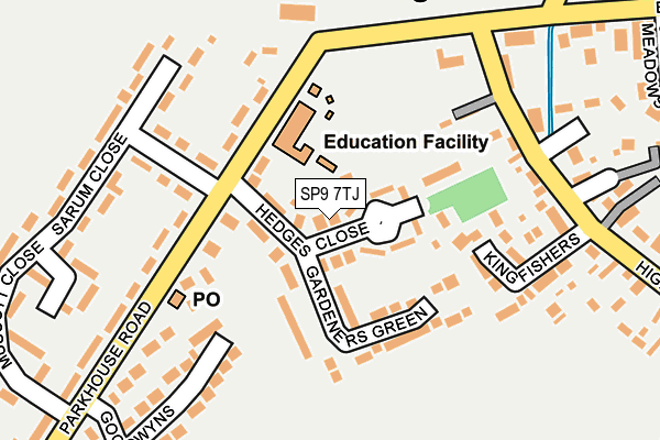 Map of DKB ENGINEERING SERVICES LTD at local scale