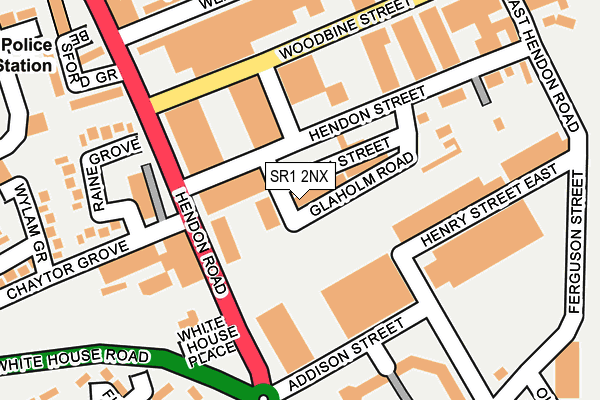 Map of GLENDALE PRESENTATION SOLUTIONS LIMITED at local scale