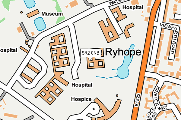 SR2 0NB map - OS OpenMap – Local (Ordnance Survey)