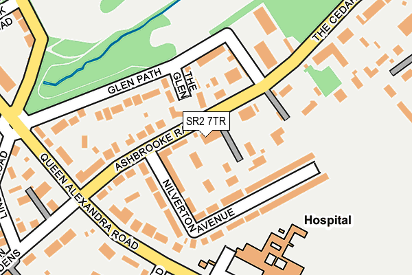 Map of BS PROPERTY MANAGEMENT (NE) LTD at local scale