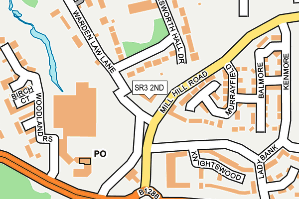 SR3 2ND map - OS OpenMap – Local (Ordnance Survey)