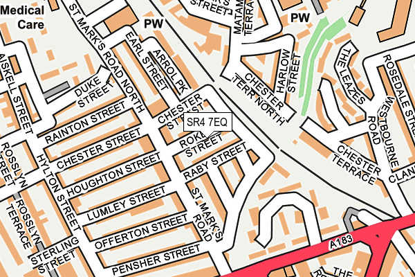 SR4 7EQ map - OS OpenMap – Local (Ordnance Survey)