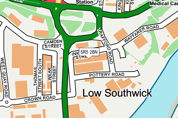 Map of EMS METERING LTD at local scale