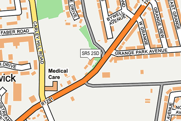 SR5 2SD map - OS OpenMap – Local (Ordnance Survey)