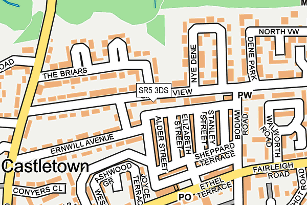 SR5 3DS map - OS OpenMap – Local (Ordnance Survey)
