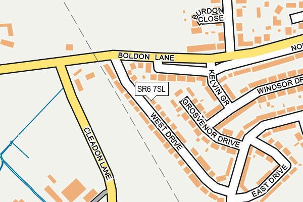 Map of ARMSTRONG ROSE LTD at local scale