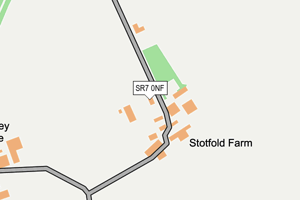 SR7 0NF map - OS OpenMap – Local (Ordnance Survey)