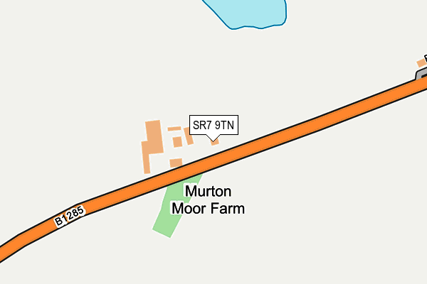 SR7 9TN map - OS OpenMap – Local (Ordnance Survey)