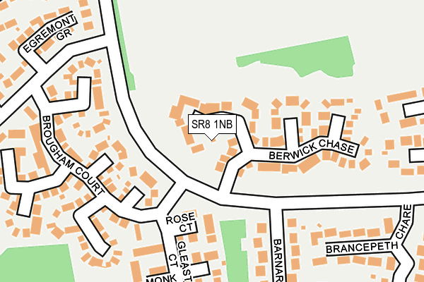 SR8 1NB map - OS OpenMap – Local (Ordnance Survey)