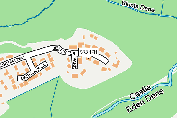 Map of CROSSGATE DURHAM LIMITED at local scale