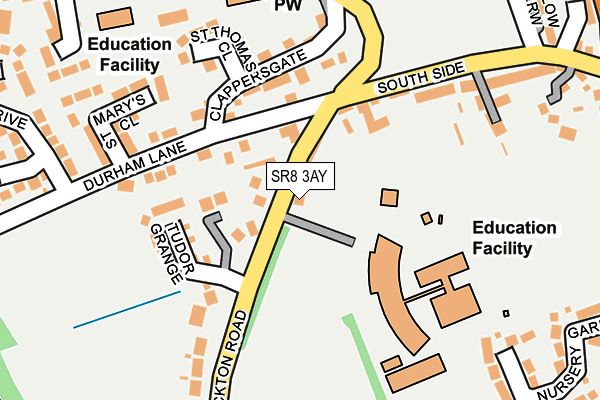Map of R. DELANOY & SON FUNERAL DIRECTORS LIMITED at local scale