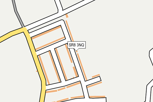 SR8 3NQ map - OS OpenMap – Local (Ordnance Survey)