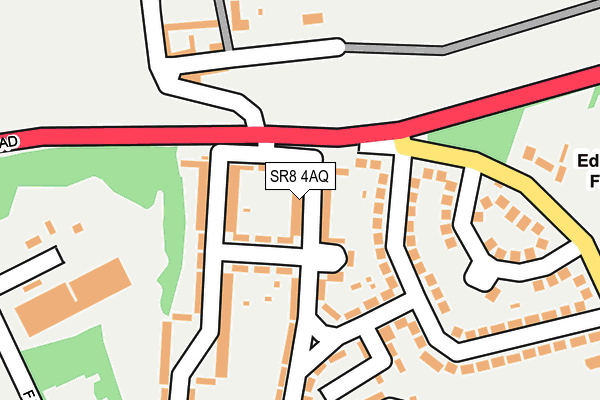 SR8 4AQ map - OS OpenMap – Local (Ordnance Survey)