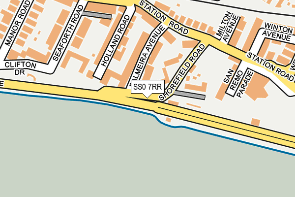 SS0 7RR map - OS OpenMap – Local (Ordnance Survey)