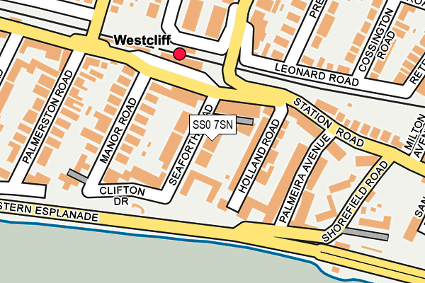 Map of SALON TINTED LIMITED at local scale