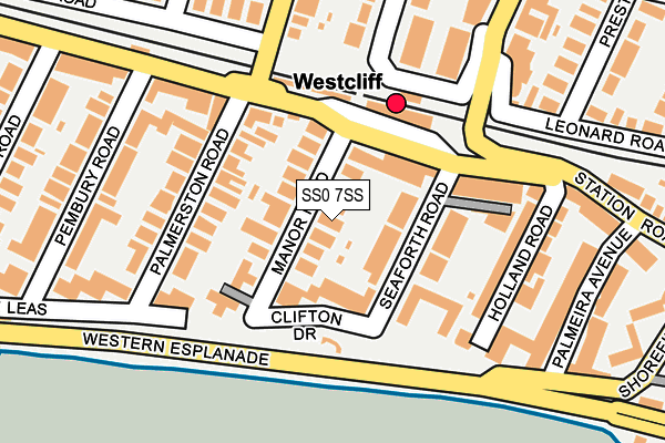 SS0 7SS map - OS OpenMap – Local (Ordnance Survey)