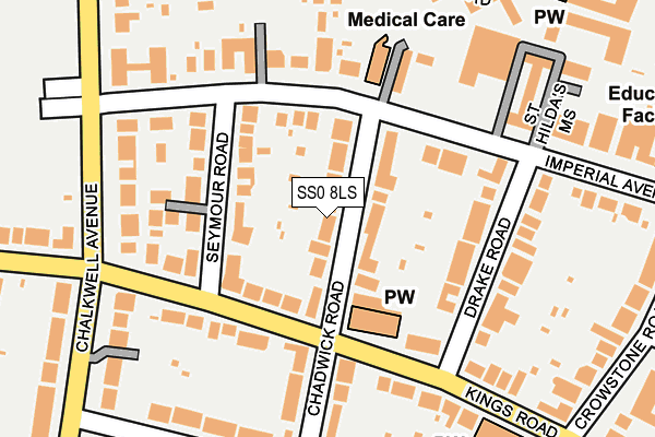 Map of EMPIRE PLACE PROPERTIES LTD at local scale