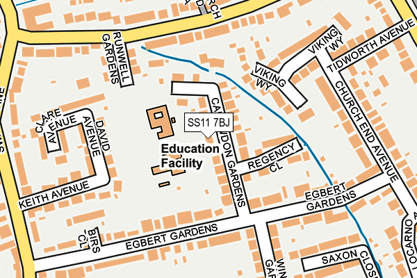 Map of CHELMSFORD EATS LTD at local scale