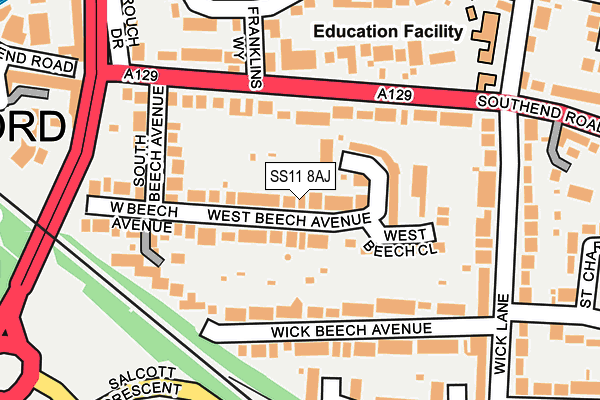 Map of DECLAN CLARKE CONSULTING LIMITED at local scale