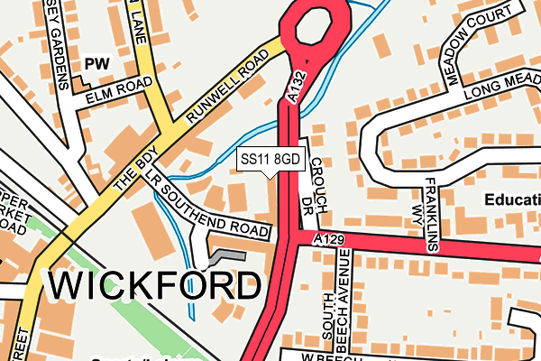 Map of NICK & IRA LTD at local scale