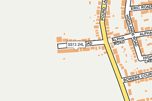 Map of MEDICASA LTD at local scale