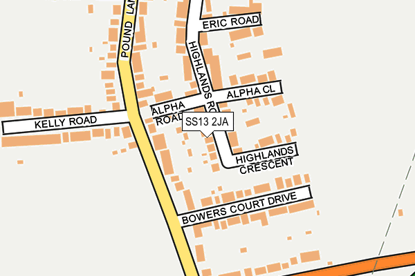 Map of ATJM CONSULTING LIMITED at local scale