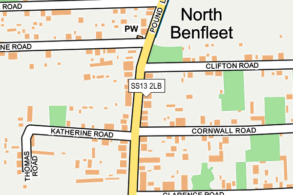 Map of RETHR HOLDINGS LIMITED at local scale