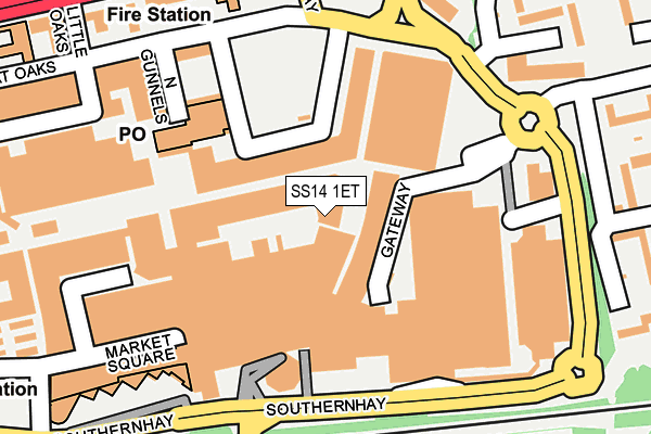 Map of SAI OPTOMETRY LTD at local scale