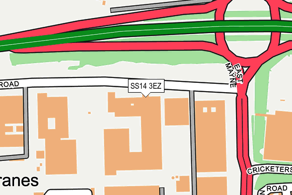 Map of MODWOOD LIMITED at local scale