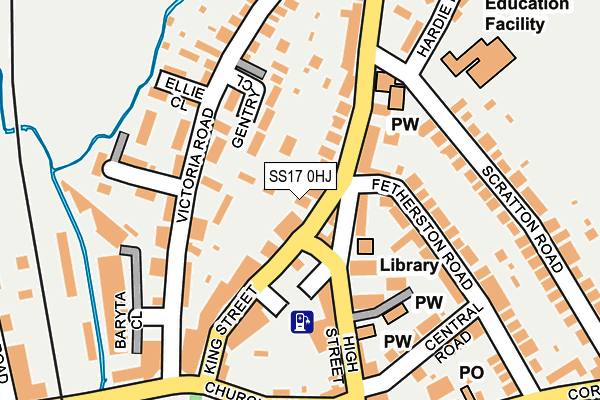 Map of REVIVE BUILDING SERVICES LIMITED at local scale
