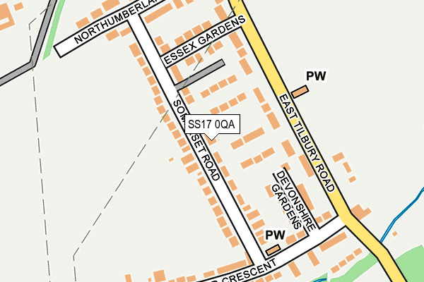 Map of HALL CONSULTANCY LIMITED at local scale
