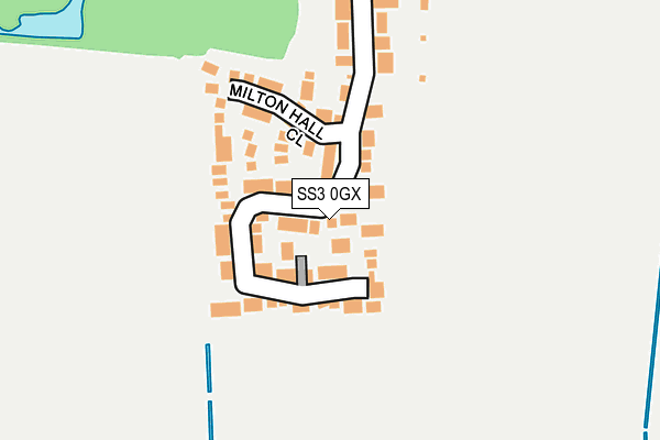 SS3 0GX map - OS OpenMap – Local (Ordnance Survey)