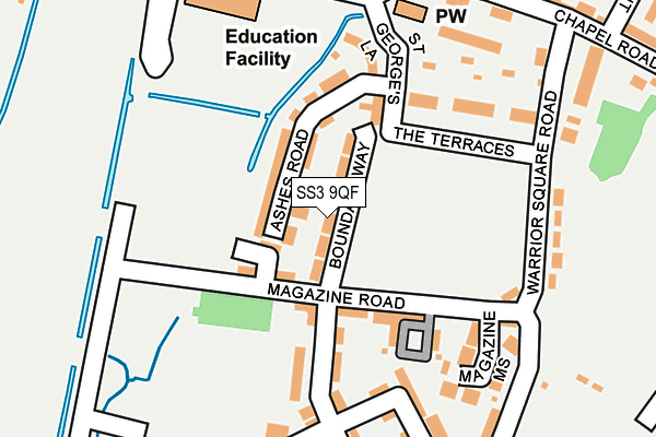 Map of THE SOFTWARE FOUNDRY LIMITED at local scale