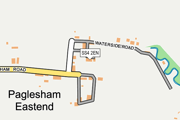 SS4 2EN map - OS OpenMap – Local (Ordnance Survey)