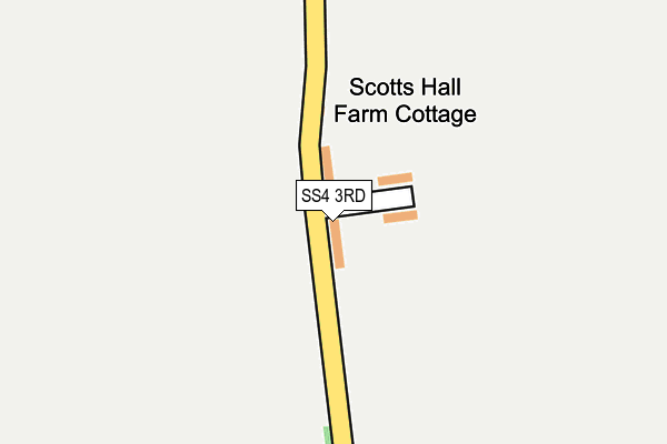 SS4 3RD map - OS OpenMap – Local (Ordnance Survey)