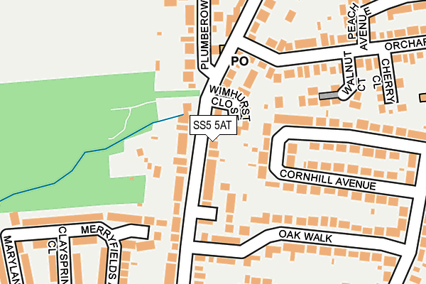 Map of SG SONS RETAIL LTD at local scale