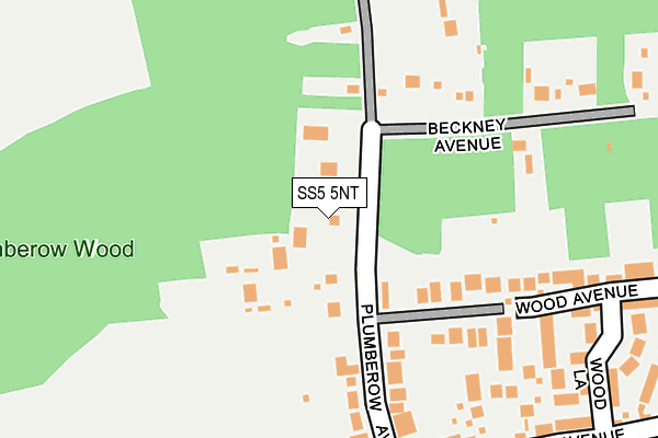 Map of RECTORY ROAD RESIDENTS ASSOCIATION LIMITED at local scale