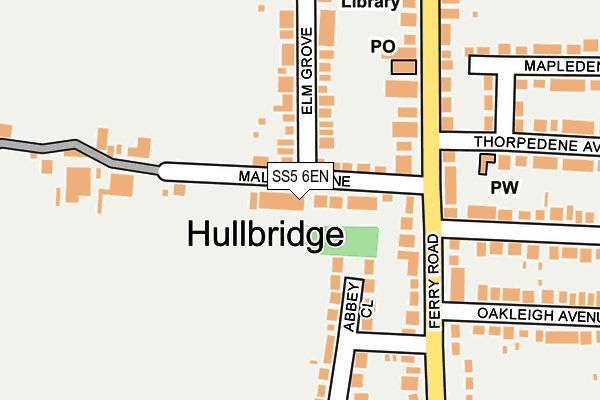 Map of OFFICE HUB EAST LIMITED at local scale