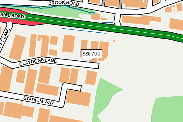 Map of ONE STOP GROUNDWORK AND LANDSCAPING LTD at local scale