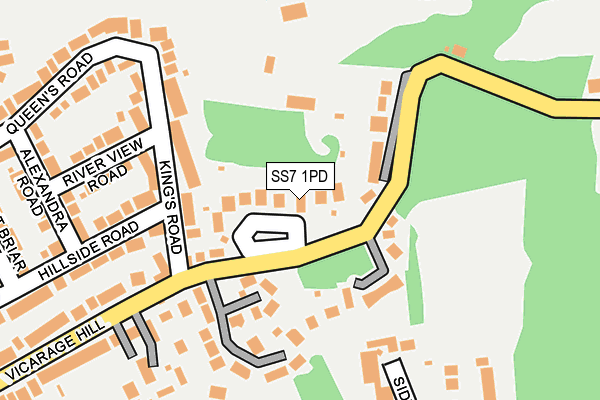 Map of PARK ROAD MANAGEMENT COMPANY LIMITED at local scale