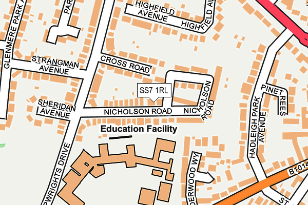 Map of PULSE CONSTRUCTION LIMITED at local scale