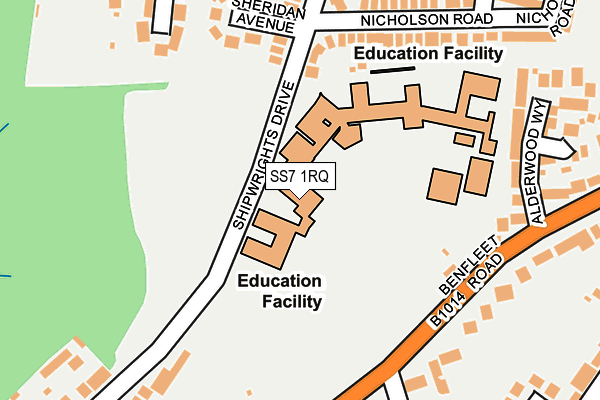Map of REDBOOK TAXATION SERVICES LIMITED at local scale
