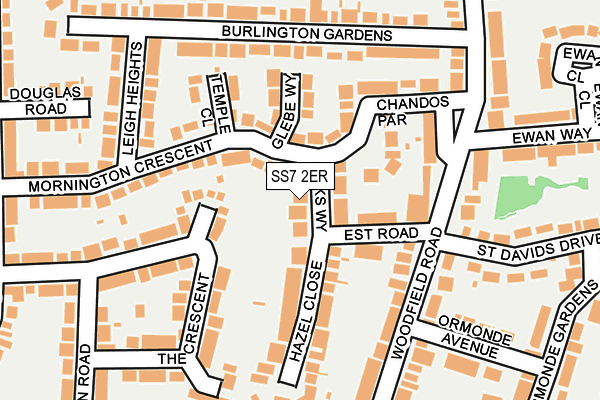 SS7 2ER map - OS OpenMap – Local (Ordnance Survey)