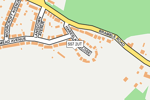 SS7 2UT map - OS OpenMap – Local (Ordnance Survey)