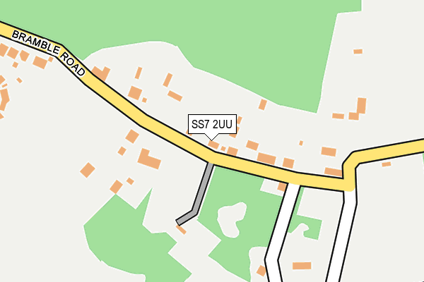 SS7 2UU map - OS OpenMap – Local (Ordnance Survey)