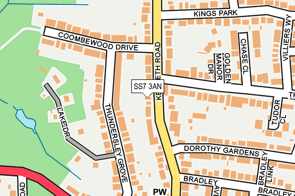 Map of 1508 LONDON ROAD RESIDENTS LIMITED at local scale