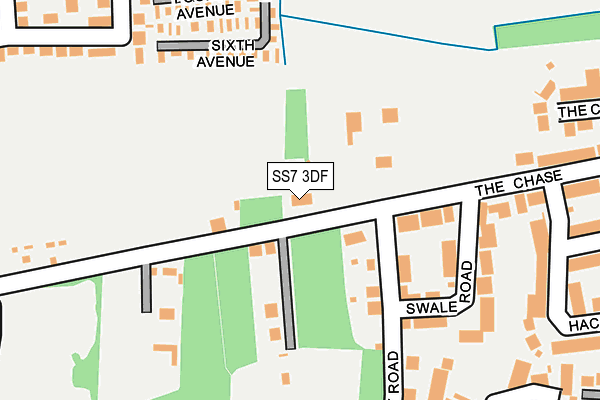 SS7 3DF map - OS OpenMap – Local (Ordnance Survey)